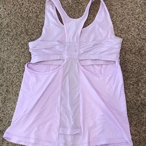 Lilac Lululemon tank size 10